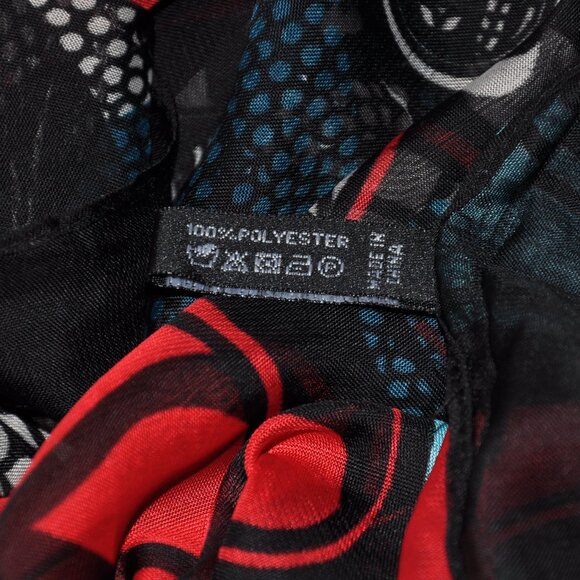 Native Northwest Sheer Wrap Salmon Motif Artist Kwiaahwah Jones - Picture 10 of 10